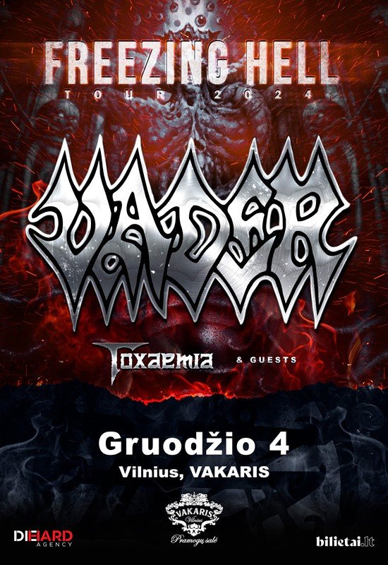 VADER – Freezing Hell Tour 2024 – Vilnius