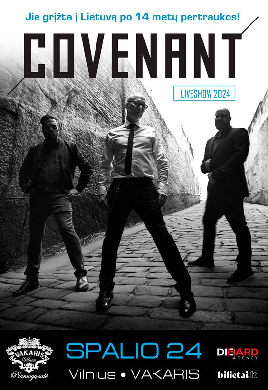 COVENANT – Liveshow 2024 – Vilnius + special guest